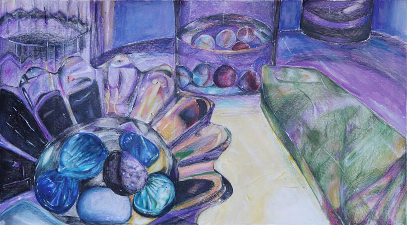 Watercolor &amp; Colored Pencil